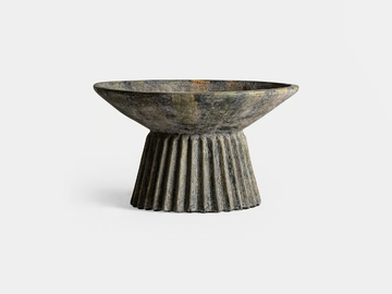 PLISSÉ STONE - Cement vase by Vical Home - view 3